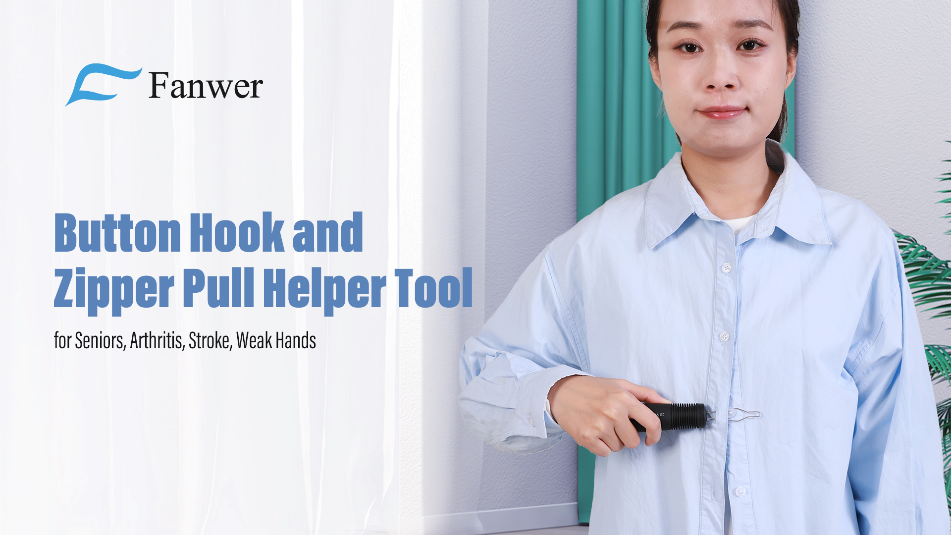 Amazon.com: Button Hook and Zipper Pull One Hand Buttons aids